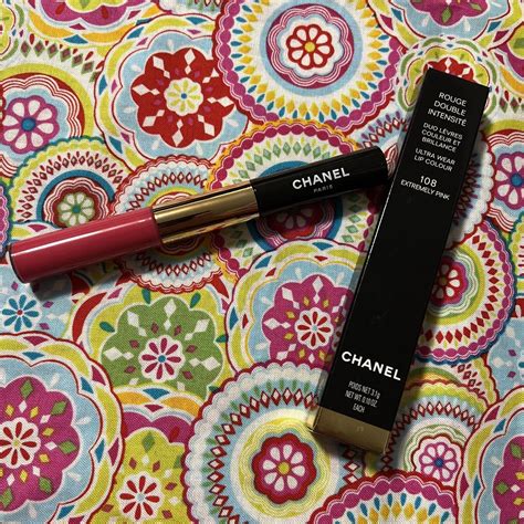 chanel rouge double intensité extremely pink